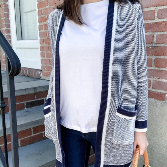 Skies Are Blue Sweaters - NWT Two Tone Cardigan